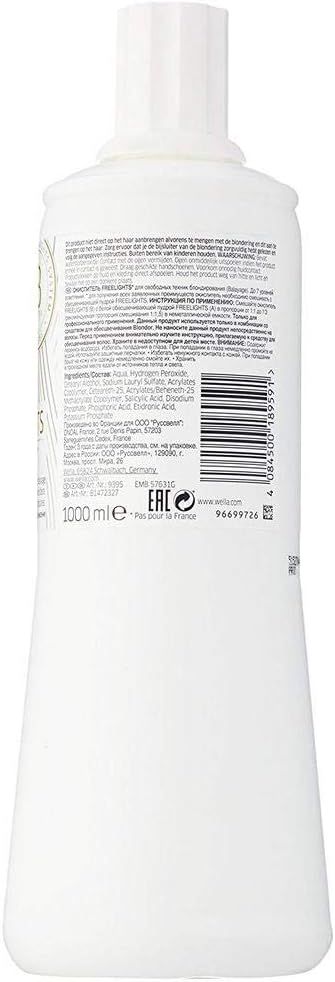 Wella Professionals Blondor Freelights 6 Percent Bleaching Cream, 4084500189591, 1 l (Pack of 1) - Image 4
