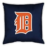 Detroit Tigers SIDELINES Jersey Material Toss Pillow