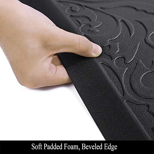 HEBE Oversized Kitchen Mat Thick Cushioned AntiFatigue Floor Mat