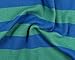 Leveret Striped 2 Piece Pajama Set 100% Cotton (18-24 Months, Blue & Green)