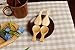 Antrader Mini Wooden Handmade Tableware Teaspoons Set for Condiment Coffee Tea Leaf Milk Powder Seasoning Measuring Set of 10 (3