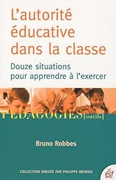L' autorité éducative dans la classe
