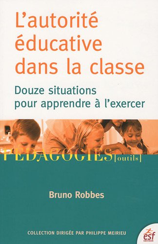 L' autorité éducative dans la classe