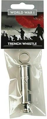 Westair World War I Trench Whistle Replica with Crows Foot Property Stamp view 3