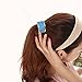 BMC Womens 5 pc Alloy Metal Glitter Cuff Wrap Ponytail Holder Hair Tie Fashion Accessory Set