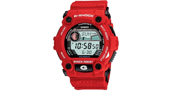Casio Men's G7900A-4 G-Shock Rescue Red 