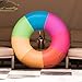 Mimosa Inc Rainbow Inflatable Premium Quality Giant Round Tube Pool Float