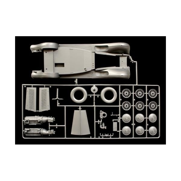 Italeri 8001283037037 510003703 - 1:24 Rolls Royce Phantom II, Nicht Bemalt, Black – Bild 5