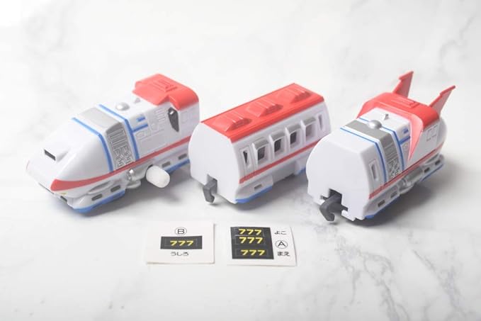 Amazon 銀河鉄道999 カプセルプラレール フィギュア マスコット プレアディス7号 777 松本零士 昭和 アニメ フィギュア ドール 通販