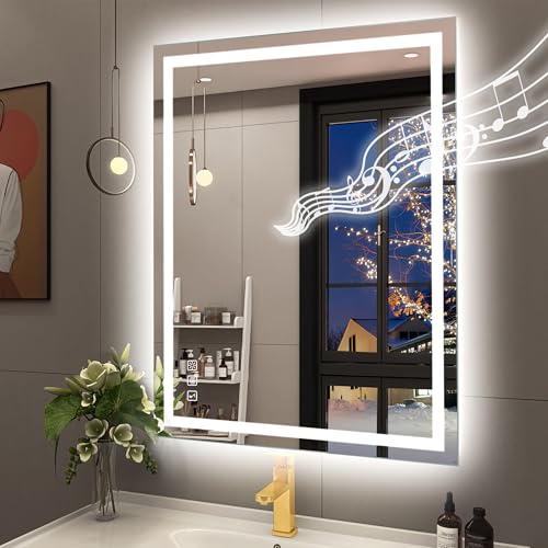 STARLEAD Bluetooth LED Bathroom Mirror