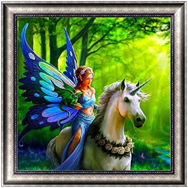 Slowslient DIY 5D Diamond Painting,Diamond Embroidery Mosaics Pattern Of Crystal Rhinestone Kits Arts Cross Stitch Art Craft Decor Gift Home decoration 11.81" x 11.81" (04)