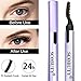SCOBUTY Heated Eyelash Curler, Electric, Portable, Purple, Plastic, Silicone, Stainless Steel, Quick Heating, Long Lasting