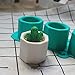 Cactus Flower Pot Silicone Mold Ceramic Clay Craft Casting Concrete Cup Mold