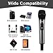 Excelvan K18-V Bluetooth Wireless Audio Cable USB Charger Microphone Portable Handheld with Receptor Support APP for Bar KTV Home Party Speech Presentation