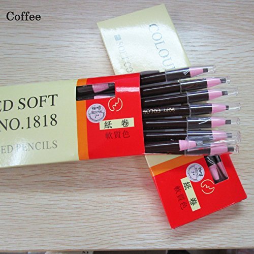 10Pcs Paint Eyebrow Pencil Set Enhancer Makeup Tools Drawing Eye Brow Pen Pencil Cosmetic Eye Permanent Make up Definer Eyebrow Shaping Stencil Template Razor Trimmer Microblading Pencils