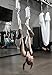 Aum Active Aerial Yoga Hammock - Include Aerial Silk Fabric, Carabiners, Extension Straps, 30-Day Pose Guide - Premium Yoga Swing for Antigravity Exercises, Inversion & Sensory Therapy (White)