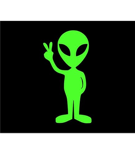 Adesivo Auto 'I Want To Believe' UFO X-Files, Sticker In Pellicola Resistente 104x88 Mm, Argento, Indigos UG - 4