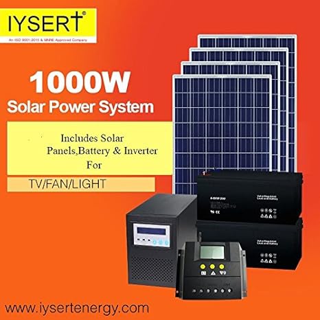 IYSERT 1 KW Solar Power System