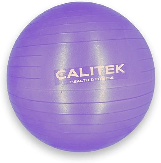CALITEK Yoga Gym Ball 55cm Purple Amazon.co.uk Sports & Outdoors