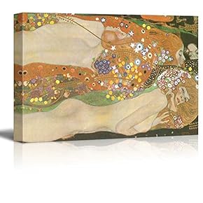 Water Serpents Ii Water Snakes by Gustav Klimt...