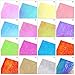 16PCS Holographic Fire Flame Nail Art Stickers Reflections Strip Tape Design Decals DIY Nail Art Decoration (Multicolor)