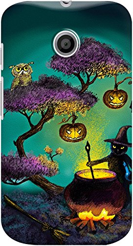 DailyObjects Halloween Night Case For Motorola Moto E