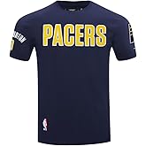 Pro Standard Mens NBA Indiana Pacers Tyrese Haliburton #0 Classic Player Short Sleeve Tee Midnight Navy S
