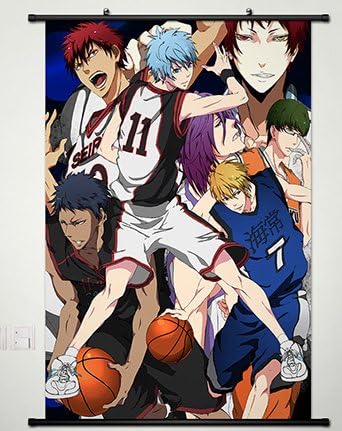 Wall Scroll Poster Fabric Painting For Anime Kuroko no Basket Key Roles 132 L