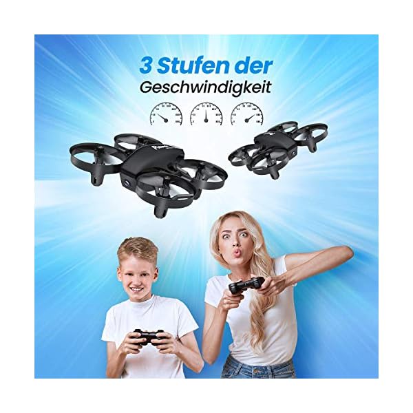 Potensic Mini Drohne mit Kamera RC Quadrocopter 2.4Ghz FPV Live Übertragung Ferngesteuerte Kinder Drohne Spielzeug für… – Bild 7