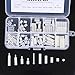Hilitchi 240pcs M2 M3 Male Female Nylon Hex Spacer Standoff Screw Nut Assortment Kit