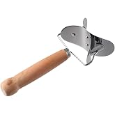 couponhub Stainless Steel Large Dumpling Skin Dough Circle Roller Machine Cutters Home Baking Maker Kitchen Pie Pizza Pastry Rolling Tools