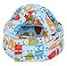 Simplicity Baby Safety Helmet Toddler Head Protection Cap Adjustable, Blue Owl