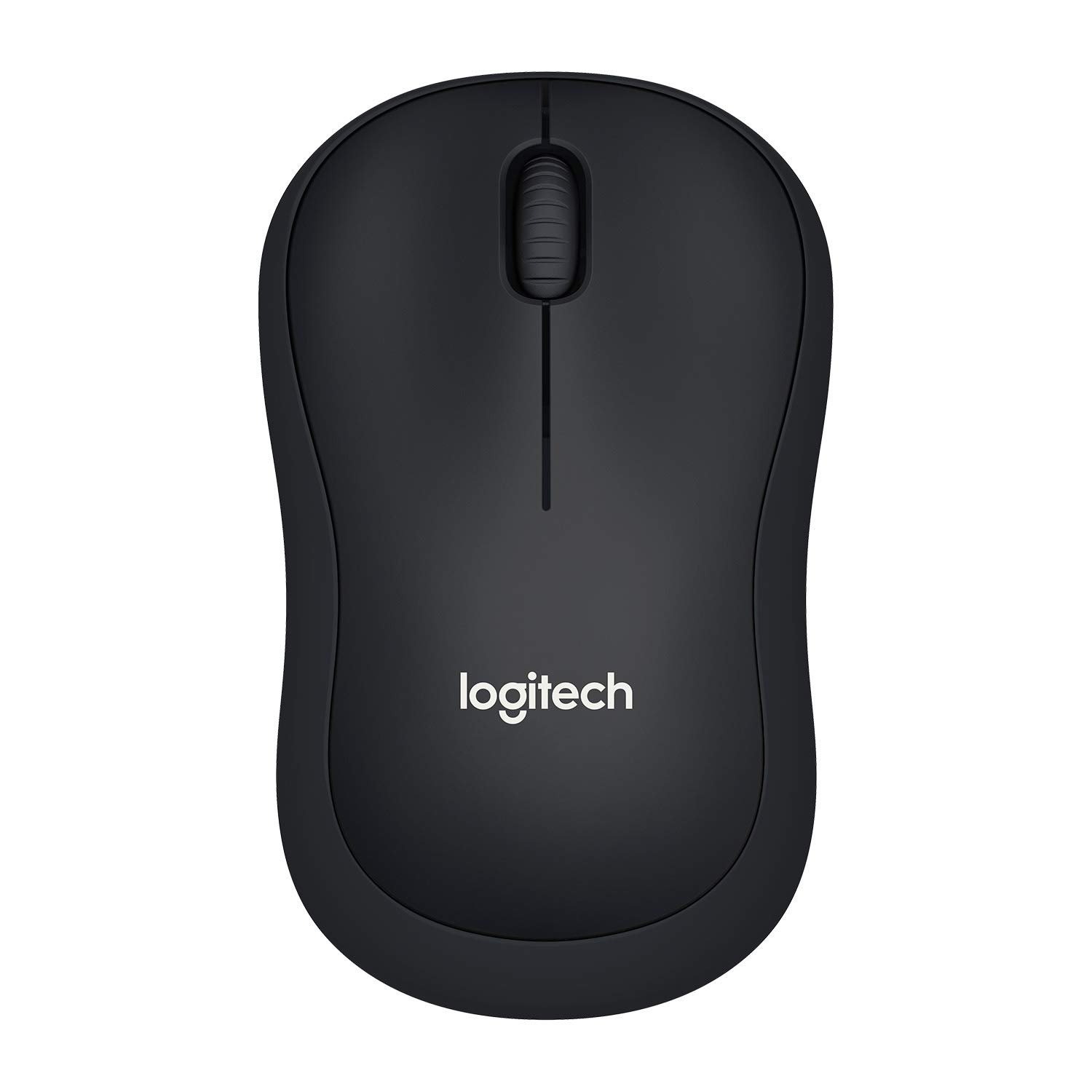 Logitech B220 SILENT Wireless Mouse, 2.4 GHz with USB Receiver, 1000 DPI Optical Tracking, 18-Month Battery, Ambidextrous, Compatible with PC, Mac, Laptop - Grey