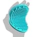 DYBEN Pet Bath Brush/Soft Rubber with Massage Teeth/Curry Shampoo Washing Brush/Perfect for Dogs & Cats Grooming