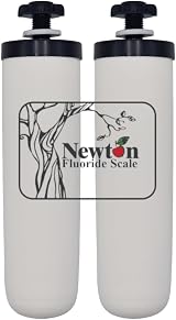 NEWTON Gravity Water Filter System Fluoride Limescale Heavy Metal 6L Stainless view 7