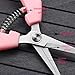 2CR13 Stainless Steel Garden Shears Farmer Florist Garden Plant Pruning secateurs Used for Garden Picking of Fruits and Vegetables, Florist Pruning Plants, Pink Two Packagesthumb 2
