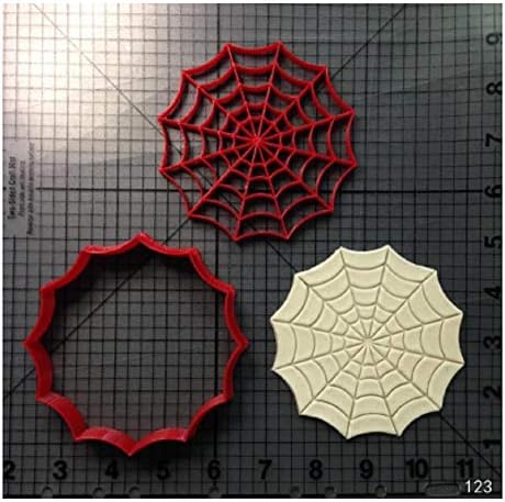 Super Hero Spiderman Cookie Cutter Set Made 3D Printed Fondant Cupcake Top Cake Cutter Decorating Tool - 15 (4 inch)