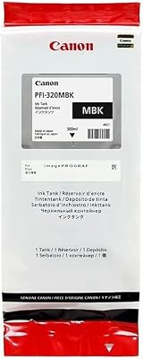 Canon PFI320MBK Matte Black Ink for IPF TM200 300ml 2889C001 view 2