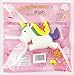 Jumbo Slow Rising Squishies Charms Kawaii Squishies Cream Scented Toys For Kids and Adults (Unicorn)