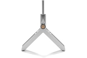 SainSmart Genmitsu Edge Finder for CNC 4th Axis, Middle Positioner, Easy Find Catering for Cylinder ≤Φ60mm, 1/8" Shank, Compa