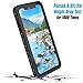 iPhone Xs Max case, IP68 Waterproof case Full-Body Rugged Clear Bumper Case with Built-in Screen Protector for iPhone Xs Max Case 6.5 Inch 2018 Release