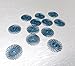 3M Radial Bristle Discs Brushes 0.75” Blue 400 Grit 3/4