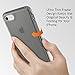 iPhone 7 Case, iPhone 7 Case Clear, ESR Soft TPU Bumper + Hard Clear Back Cover [Slim Fit] [Crystal Clear] JET BLACK Optimized Hybrid Case for 4.7 inches iPhone 7(Transparent Grey)