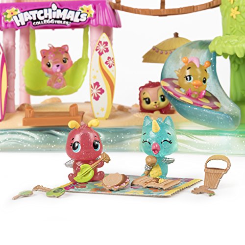 4 Hatchimals+CollEGGtibles+Tropical+Playset+Exclusive