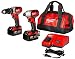 Milwaukee 2697-22 M18 18-Volt 1/2-Inch 2-Tool Combo Kit Includes Charger, Battery (2) and Bag primary