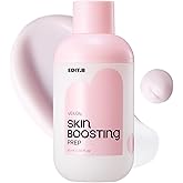 EDIT.B Veilon Skin Boosting Prep, Hydrating Korean Vegan Makeup Primer for Smooth & Glassy Skin, Pore Blurring, Long-Lasting Base Hold, Lightweight Serum Texture, Radiant Glow, 1.69 fl.oz / 50ml