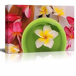 Blooming Petunia in a Glass Tray in a...