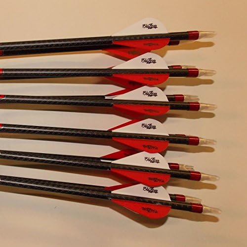 Carbon Express Maxima Hunter 350 Carbon Arrows w/Blazer Vanes 1 Dz.