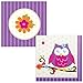 Conv2000 Owl Blossom Party Supplies - Lunch Napkins (16)