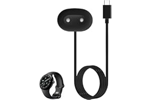NOUKAJU Charger for Google Pixel Watch 4 SmartWatch, Magnetic Type-C Charging Cable,Charger Cable for Cosmo Google Pixel Watc